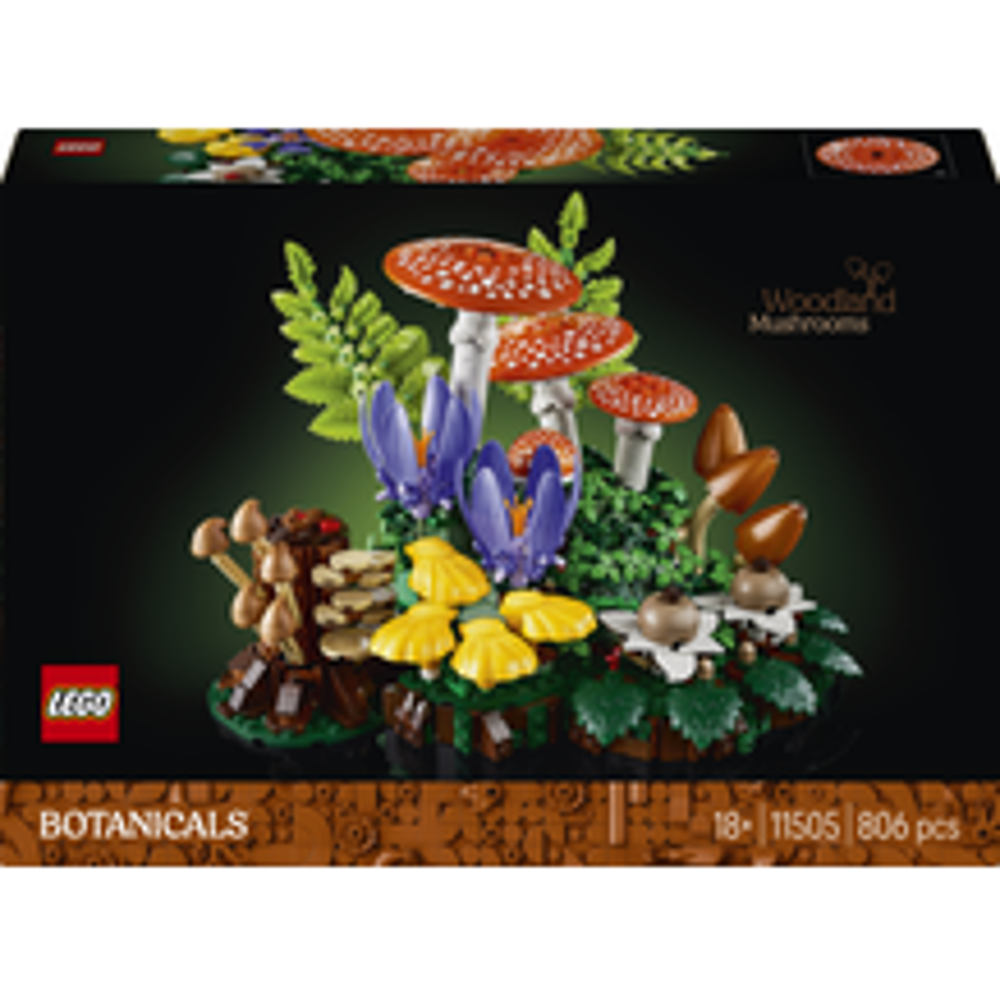 Lego Woodland Mushrooms